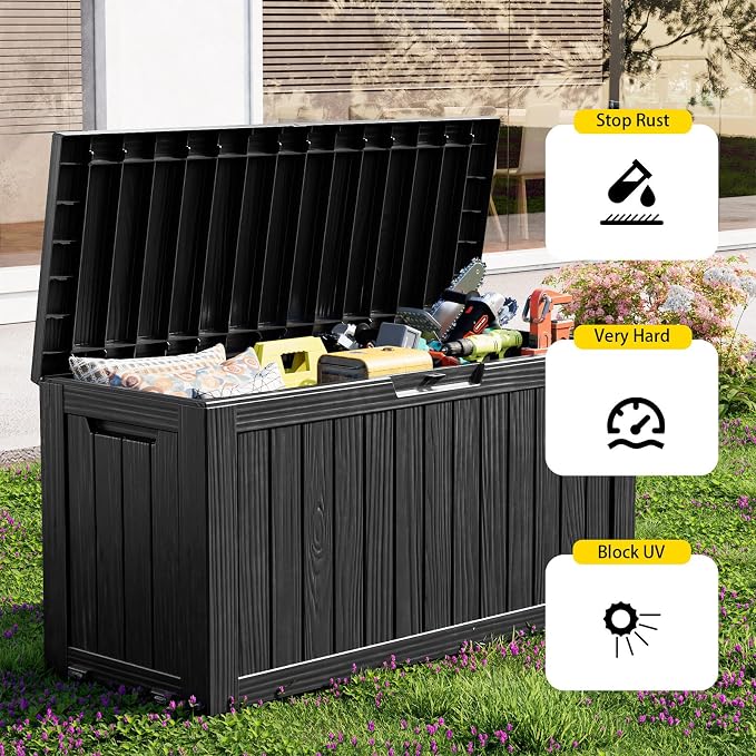 ROJIK Deck Box Storage Bench - Image 4