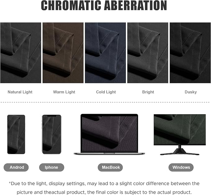 BONZER Outdoor Curtains for Patio Water Resistant Heavy Privacy | Light - Image 5