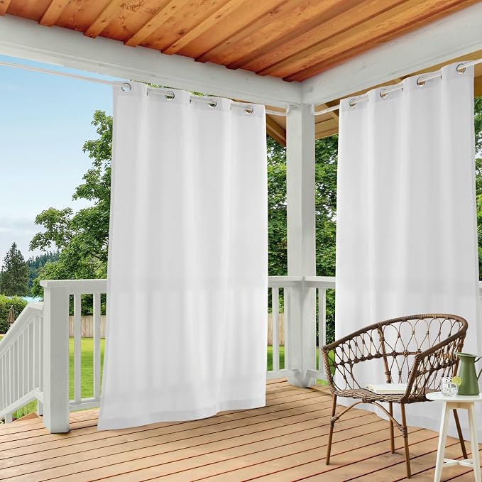TOWN & COUNTRY BASICS Cabana Solid Heavyweight Indoor Outdoor Curtains by TOWN+%26+COUNTRY+BASICS