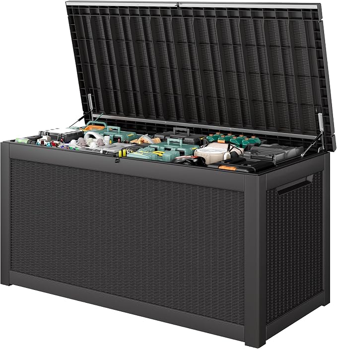 Outdoor Storage Waterproof Deck Box by Unknown
