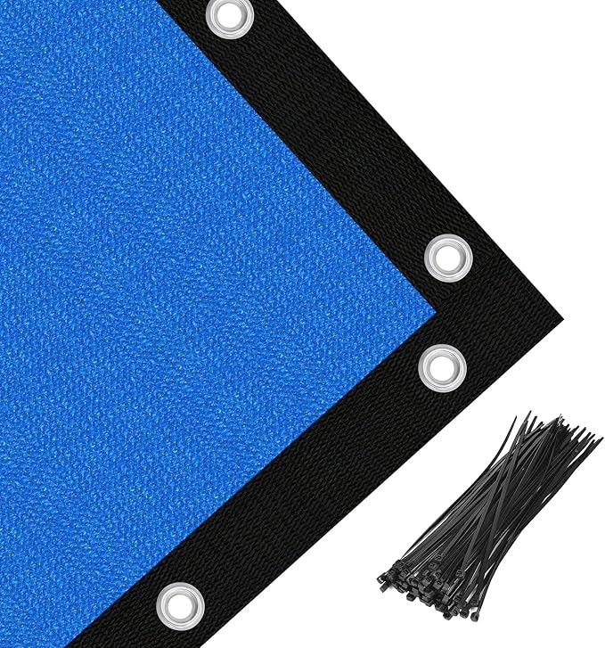 Amagenix 90% Pergola Shade Cover 9' X 12' Sun Shade Cloth - Image 6