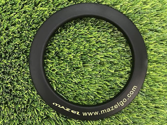 MAZEL Golf Putting Cup/Ring for Training Aid Indoor & Outdoor - All-Direction Practice Hole Putting Accuracy Trainer