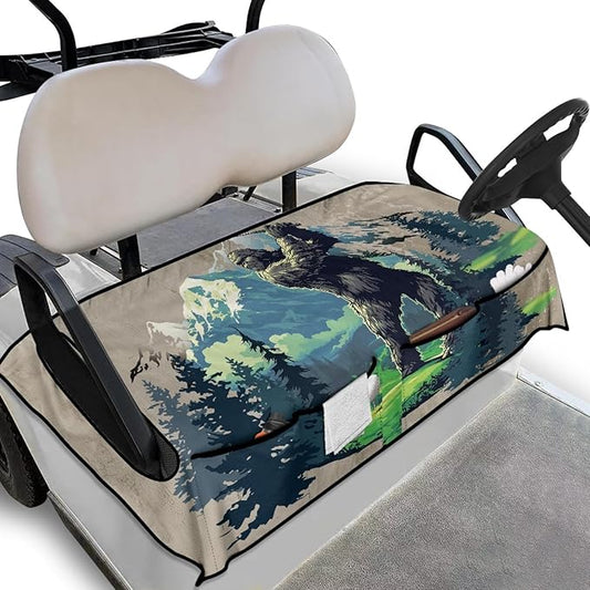 Golf Cart Seat Covers Universal Golf Cart Seat Cover Blanket Cushion Cover Sports Golf Cart Accessories