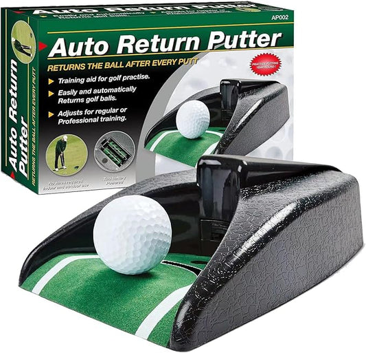 Golf Ball Returner | Foldable Quick Response Adjustable Angle Training Aid - Golf Ball Return Putting Unit | for Enthusiasts Beginners Lovers Men Women Players Indoor Outdoor Yard