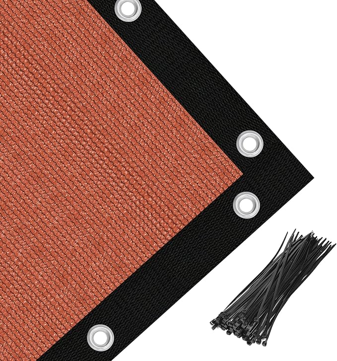 Amagenix 90% Pergola Shade Cover 8' X 11' Sun Shade Cloth - Image 6