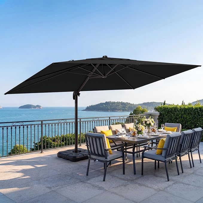9x12 FT Patio Cantilever Umbrella - Image 7