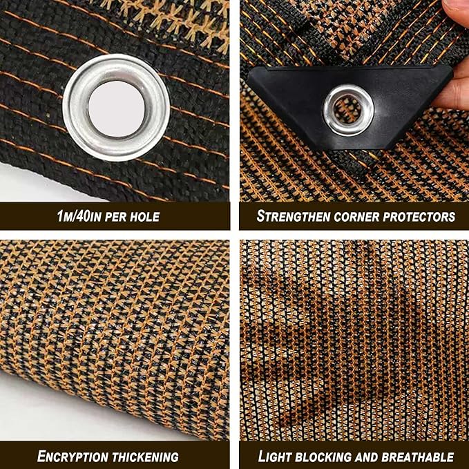 80% Sunblock Shade Cloth Net Resistant - Image 4