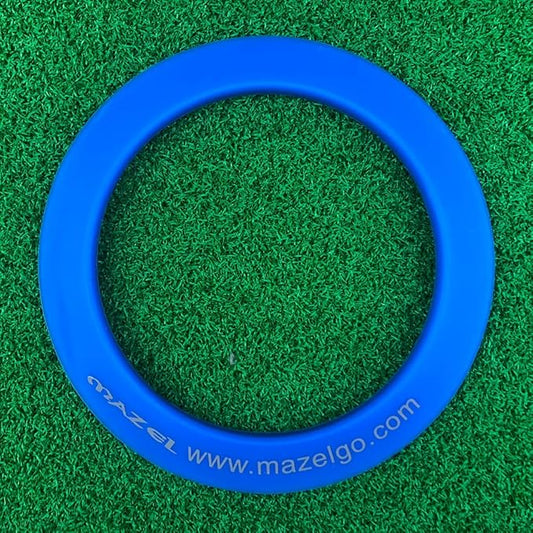 MAZEL Golf Putting Cup/Ring for Training Aid Indoor & Outdoor - All-Direction Practice Hole Putting Accuracy Trainer