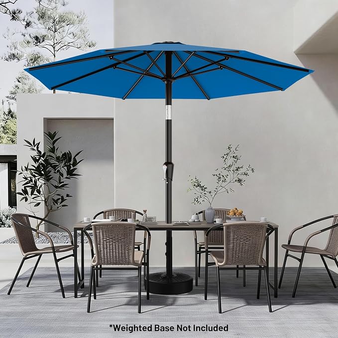 9 FT Patio Umbrella for Outdoor, Outdoor Table Umbrella - Image 6