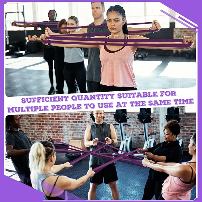 8 Pcs Resistance Bands Pull up Bands Pull up Assistance Bands Exercise Workout Bands for Working Out Muscle Training Physical Therapy Muscle Training Men and Women