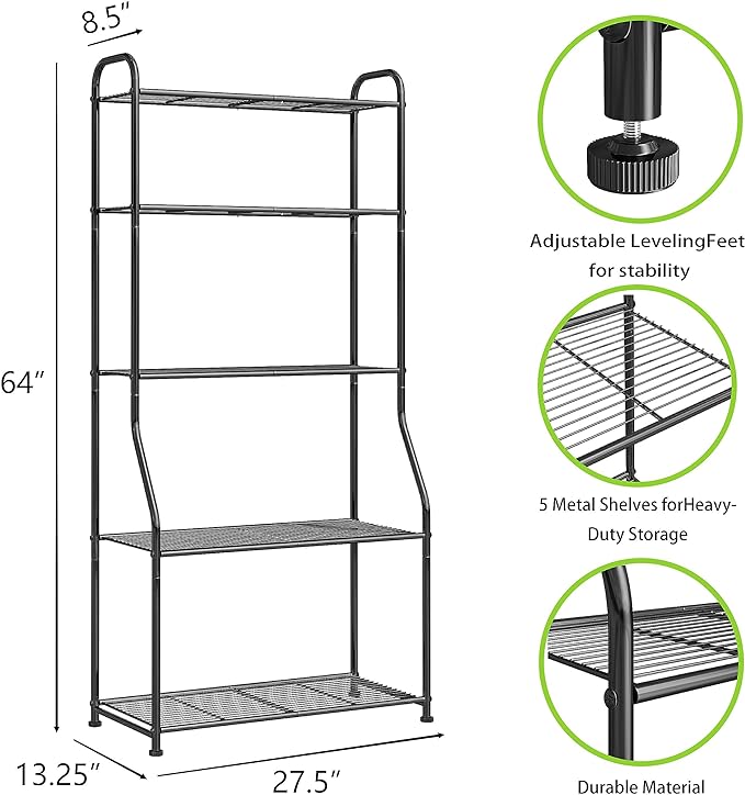 Simple Trending Plant Stand 5-Tier Plant Shelf - Image 5