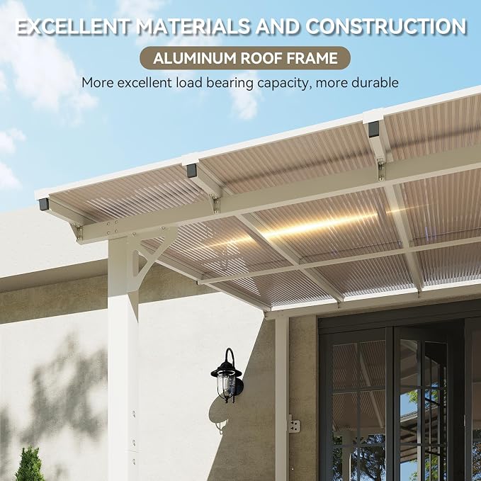 Aoxun 12’x10’ Gazebo for Patio, Gazebo Pergola - Image 5