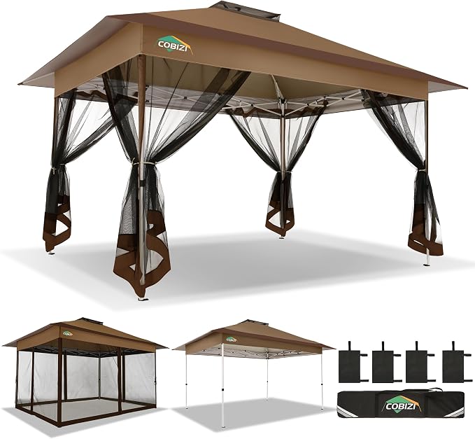 COBIZI 10x15 FT Pop up Gazebo on Clearance by COBIZI