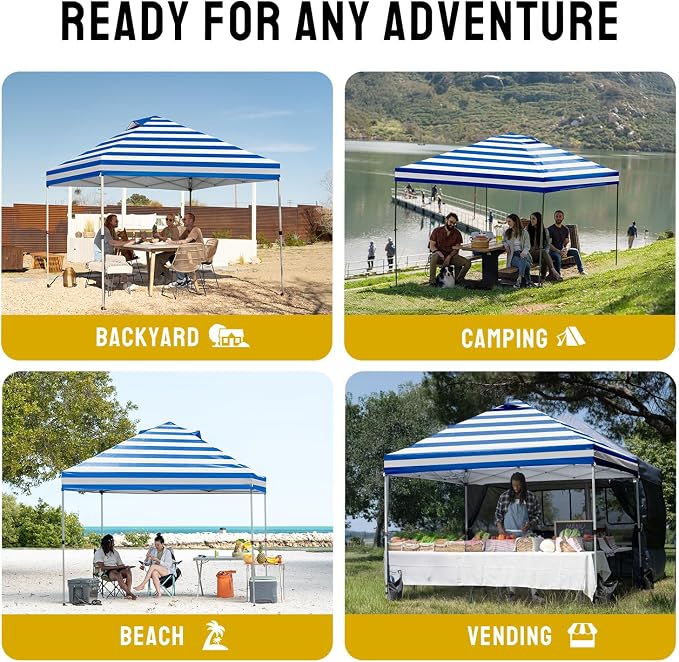 CROWN SHADES 10x10 Pop Up Canopy Tent - Image 4