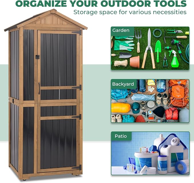 Large Outdoor Storage Cabinet - Image 6