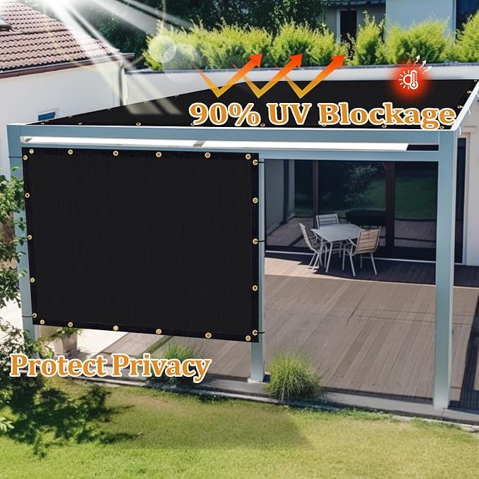 Shade&Beyond Customized Size 6' X 18' Shade Cloth - Image 5