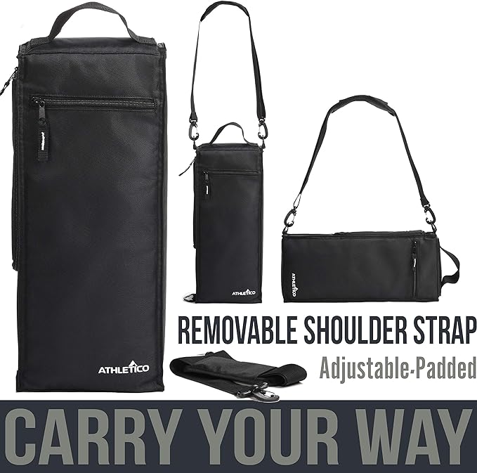 Athletico Golf Cooler Bag - Soft Sided Insulated Cooler Holds a 6 Pack of Cans or Two Wine Bottles