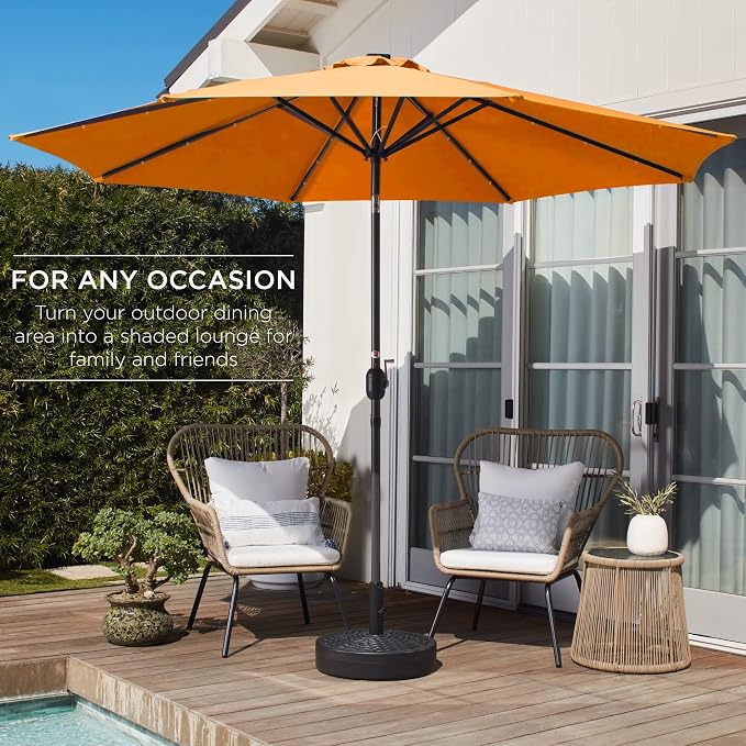 Best Choice Products 10ft Outdoor Patio Umbrella, Outdoor Table Umbrella - Image 3