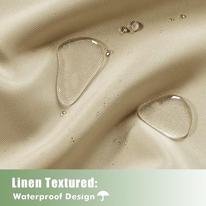 HolidayIdeas 6 Pack Outdoor Curtains - Image 2