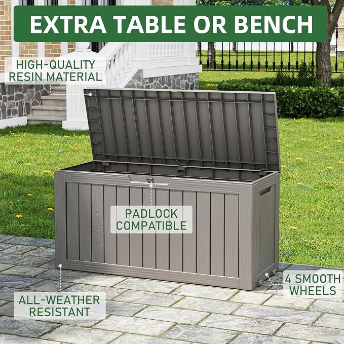 Outdoor Storage Waterproof Deck Box - Image 3