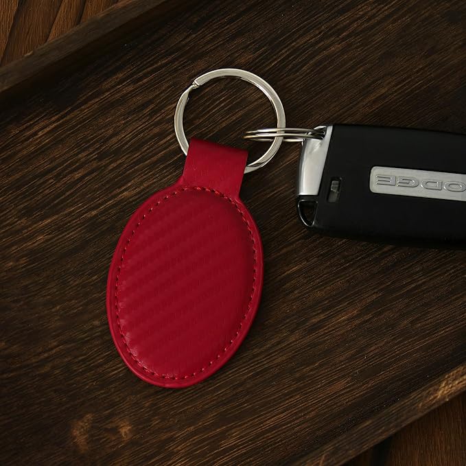 LaserGram Oval Keychain, Disc Golf, Personalized Engraving Included