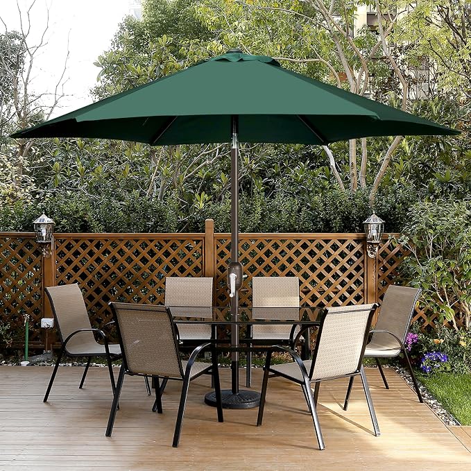 7.5 ft Patio Umbrella, Yard Umbrella, Outdoor Market Umbrella - Image 7