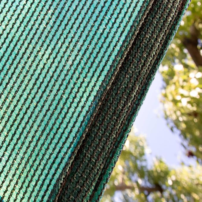 Amgo Custom Size 22' x 22' x 22' Green Triangle Sun Shade Sail UPF50+ AGTAPT10 - Image 9