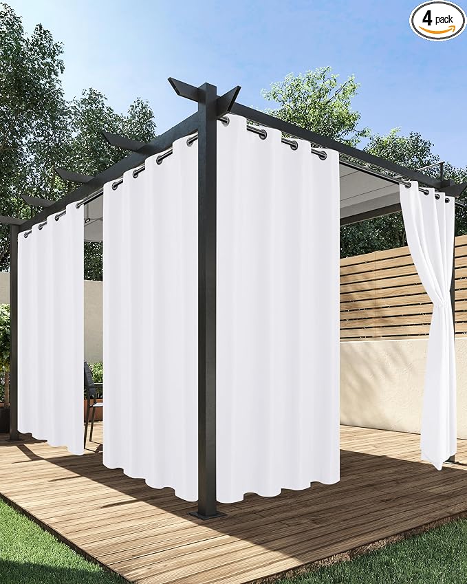 HolidayIdeas Extra Wide Outdoor Curtains by HolidayIdeas