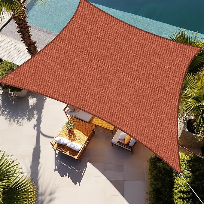Shade&Beyond Sun Shade Sail Breathable UV Block Outdoor Covering Cloth by ShadeBeyond
