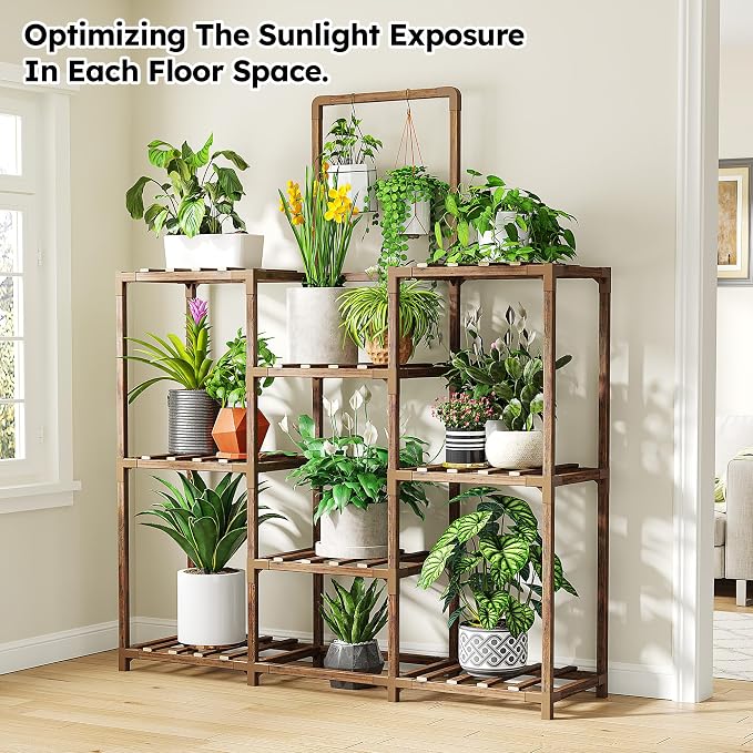 EnHomee 47.2" Outdoor Plant Stand - Image 5