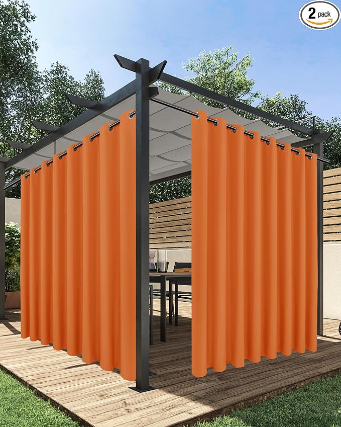 HolidayIdeas Extra Wide Outdoor Curtains by HolidayIdeas