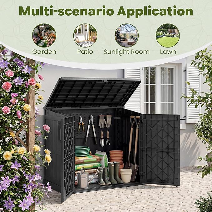 LHBcraft Waterproof Outdoor Storage Box 36 Cu Ft - Image 7