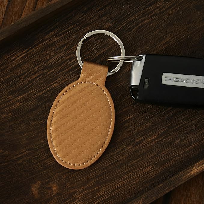 LaserGram Oval Keychain, Water Polo, Personalized Engraving Included