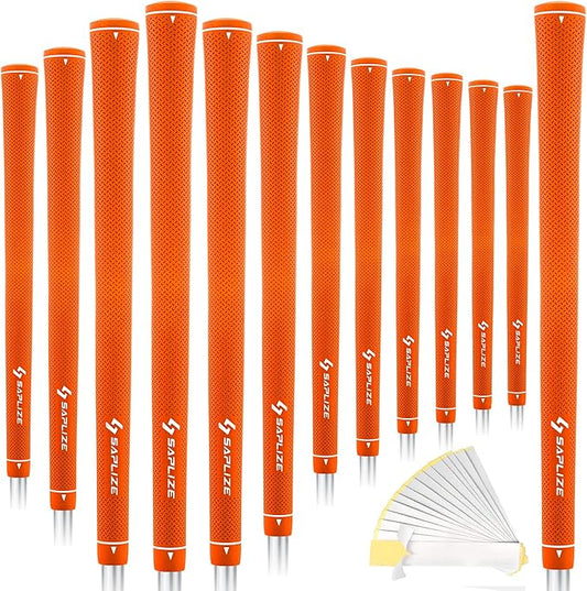 SAPLIZE Women’s Exclusive Golf Grips | Optimized Taper Design | Elegant Solid Color Series | Soft, Comfortable & Shock-Absorbing | Standard & Midsize, 13 Pack Golf Club Grip Kit for Women, Men & Juniors, CC02 Series