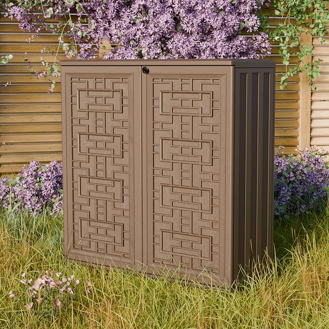 Mrosaa Indoor Outdoor Storage Cabinet Waterproof - Image 7