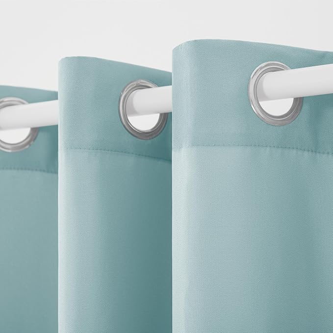 Town & Country Basics Cabana Solid Heavyweight Indoor Outdoor Curtains - Image 3