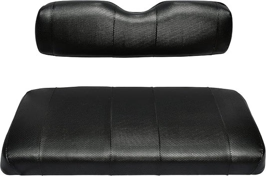 Club Car Post-2000 DS Golf Cart Front Replacement Seat Cover Set Made with Marine Grade Vinyl - Staple On Installation