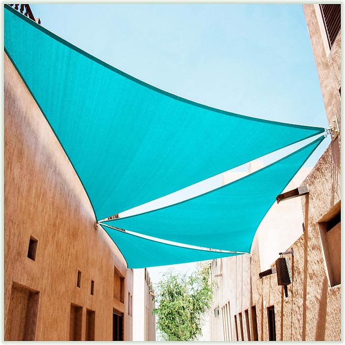 ColourTree CTSLT Custom Size Order to Make 18' x 22' x 28.4' Turquoise Right by ColourTree