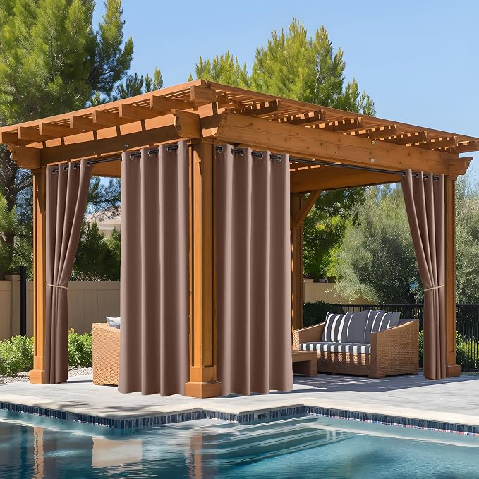 NICETOWN Fade Resistant Outdoor Curtains by NICETOWN