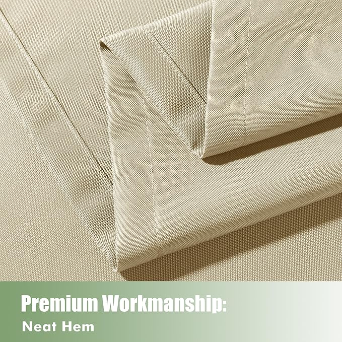 HolidayIdeas 6 Pack Outdoor Curtains - Image 5