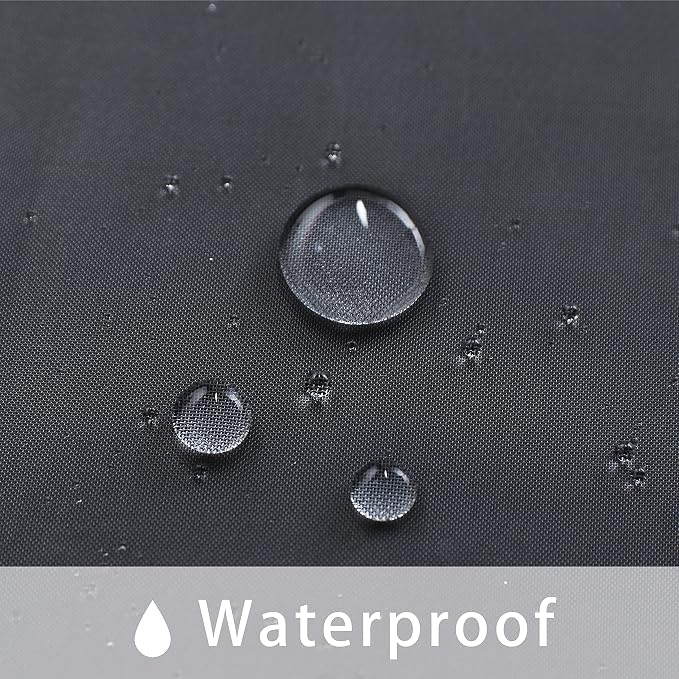 BONZER Outdoor Sheer Curtains for Patio Waterproof 2 Panels | Wide Grommet - Image 2
