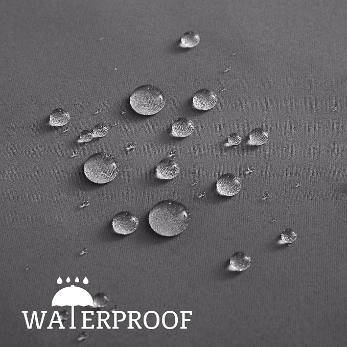 RYB HOME Outdoor Curtains for Patio Waterproof, Windproof - Image 6