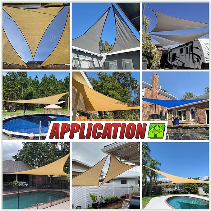 ColourTree CTAPRT16 Custom Size Order to Make 16' x 19' x 24.8' White Right - Image 4