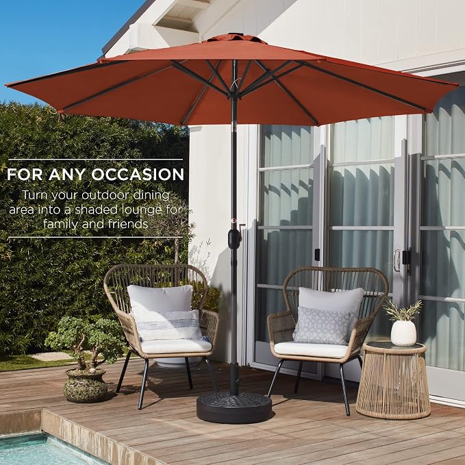 Best Choice Products 10ft Outdoor Patio Umbrella, Outdoor Table Umbrella - Image 3