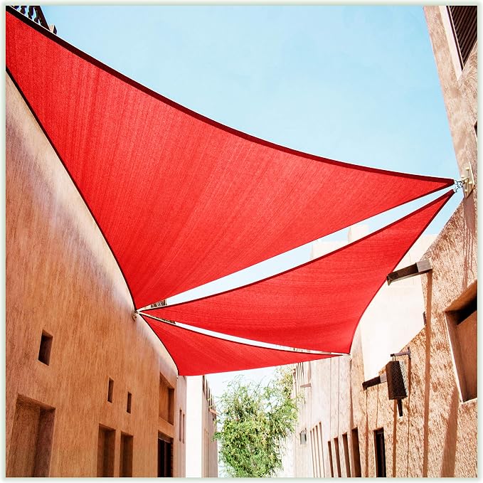 ColourTree CTSLT Custom Size Order to Make 14' x 22' x 26.1' Red Right Triangle by ColourTree