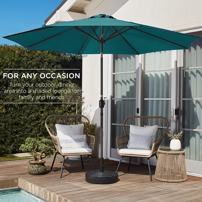 Best Choice Products 10ft Outdoor Patio Umbrella, Outdoor Table Umbrella - Image 3