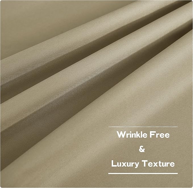 NICETOWN Canvas Weighted Outdoor Curtains - Image 7