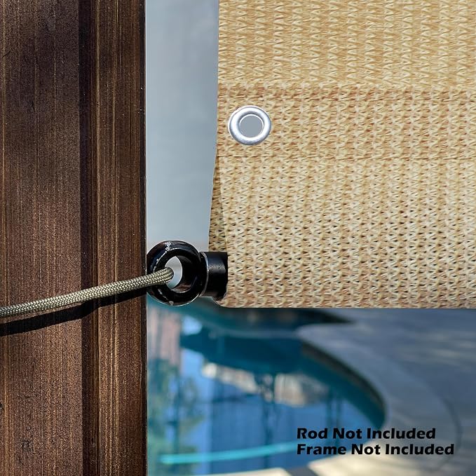 Alion Home Custom HDPE Permeable Canopy Sun Shade Cover Replacement - Image 7