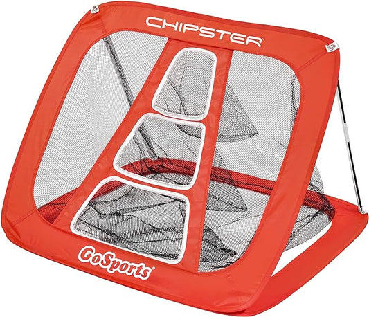 GoSports Chipster Pop-Up Golf Chipping Practice Net - Training Aid for Precision and Distance - Outdoor and Indoor Practice - Golf Gift